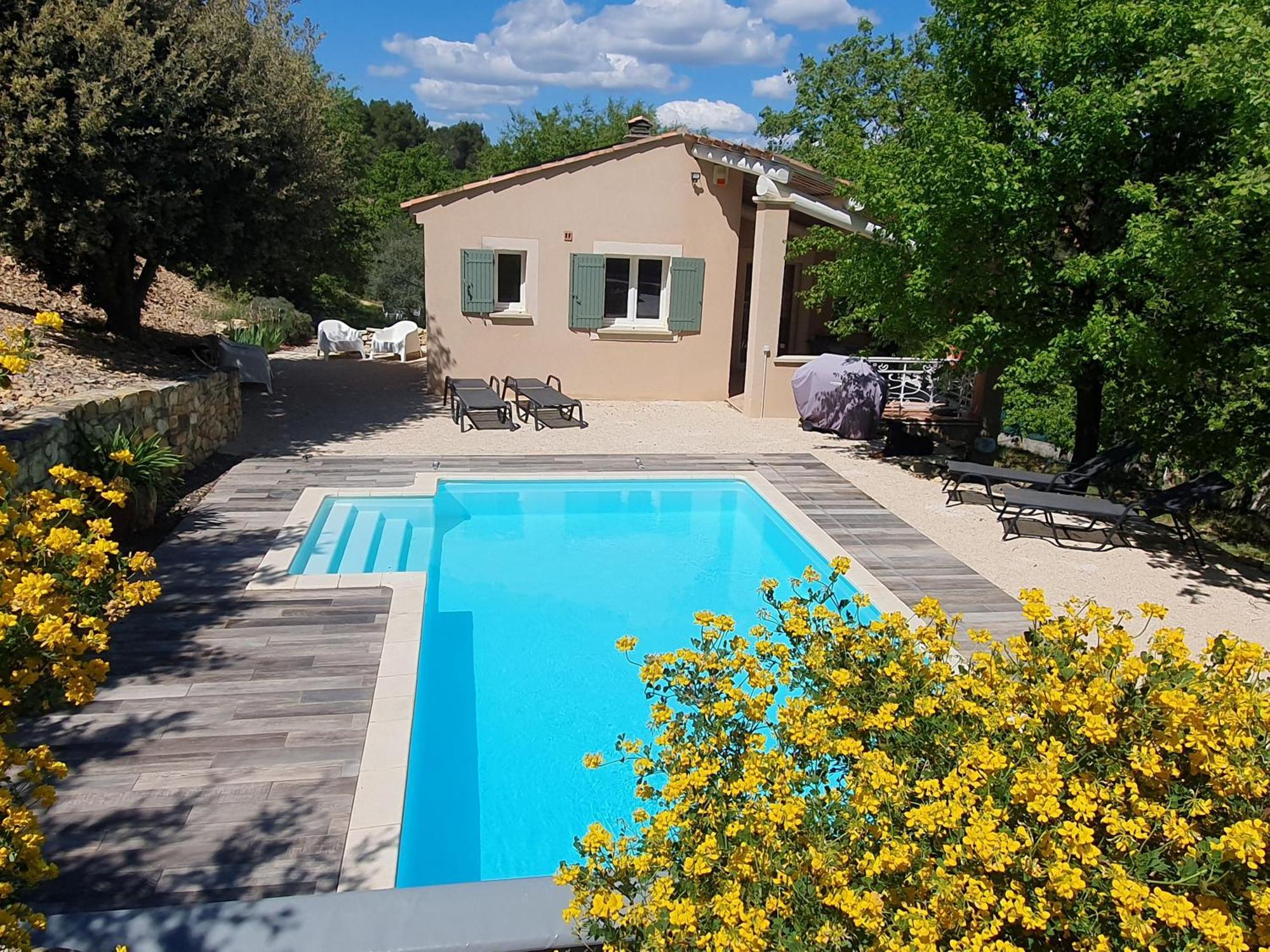 Le Soleil Du Ventoux Villa Entrechaux Exterior photo