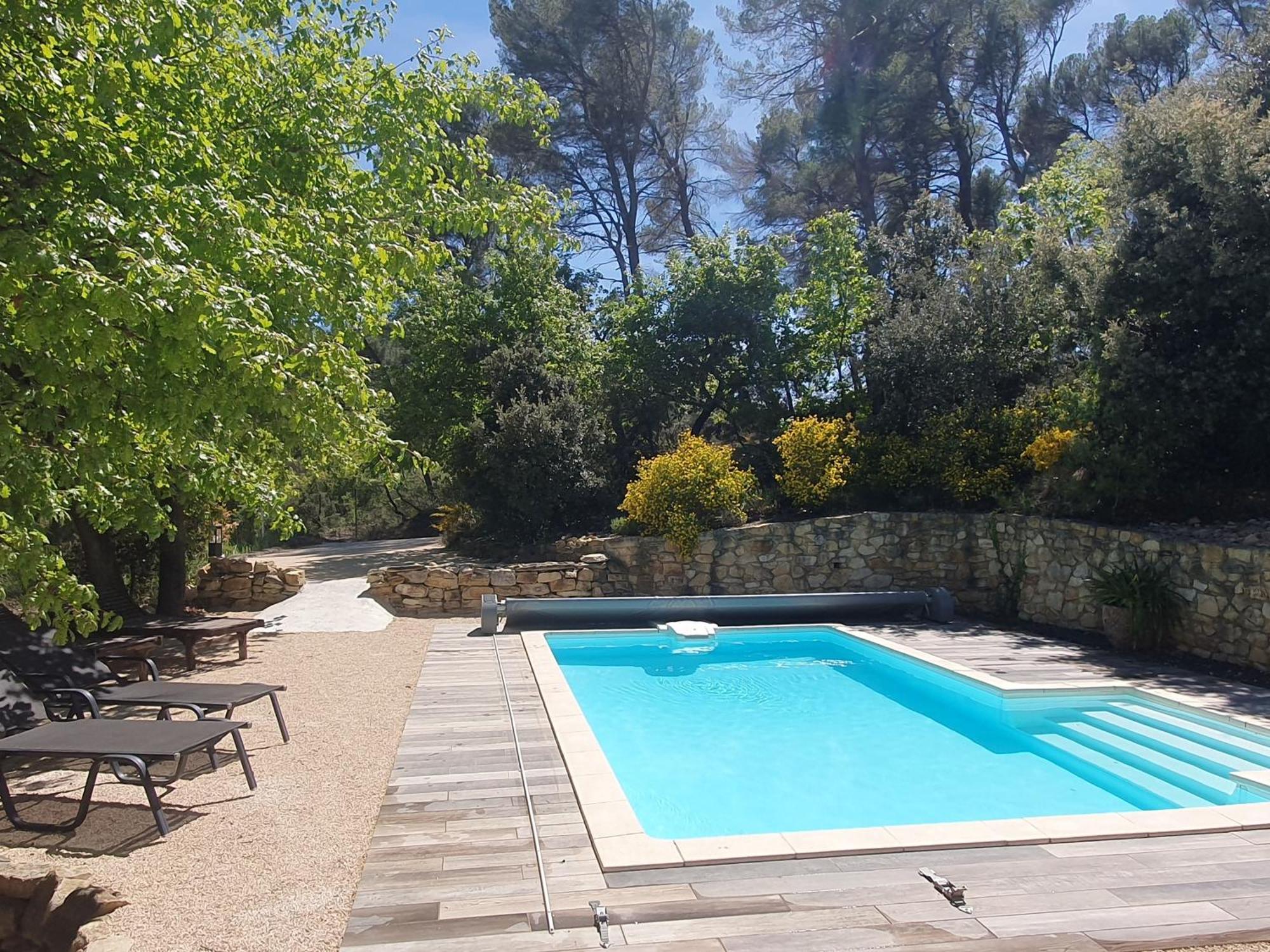 Le Soleil Du Ventoux Villa Entrechaux Exterior photo